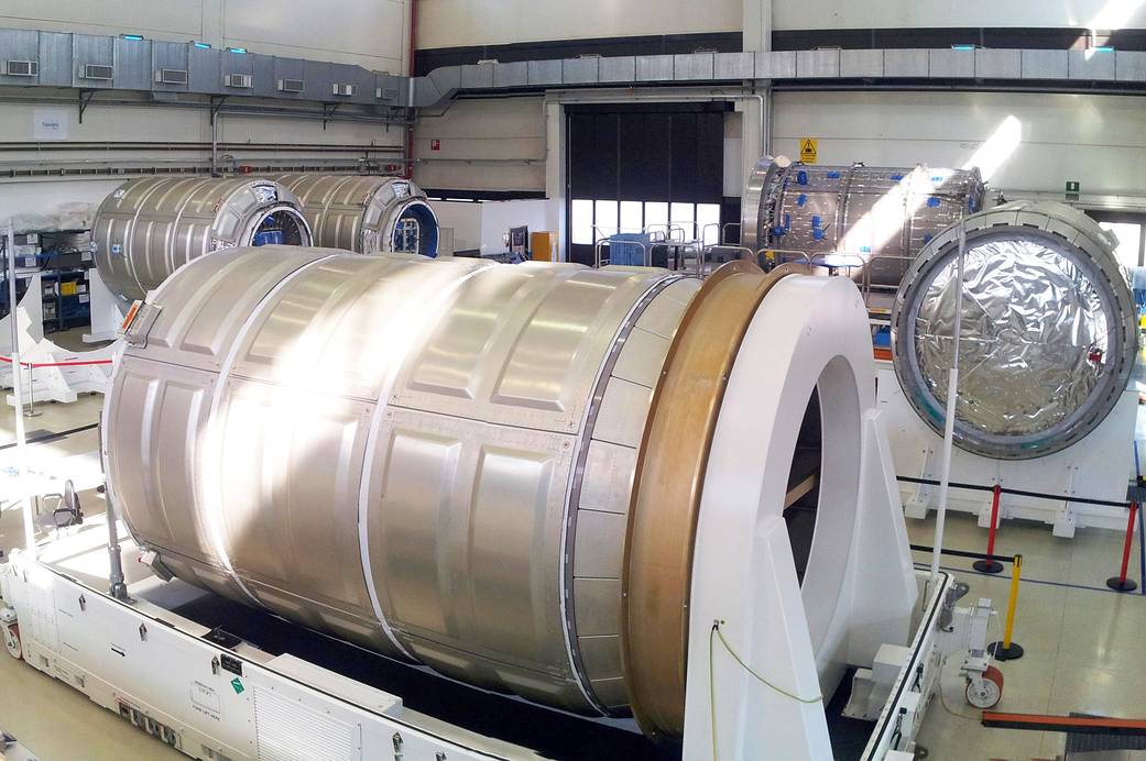 Multiple Cygnus Pressurized Cargo Modules