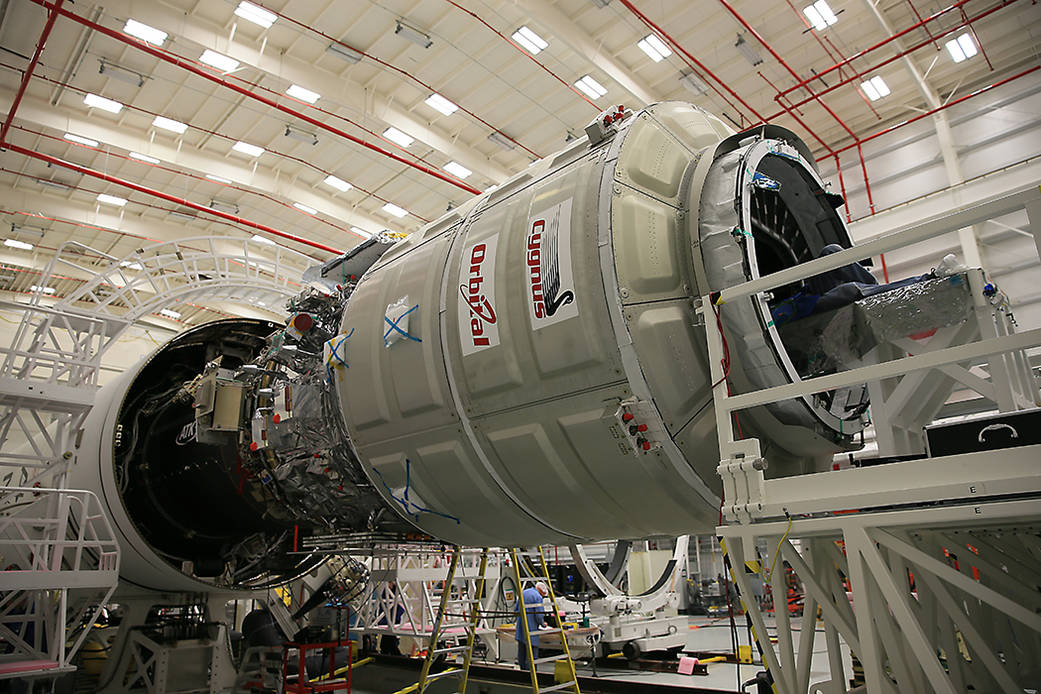 Cygnus cargo spacecraft