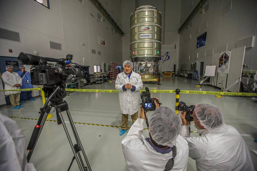 Cygnus Media Day at Wallops