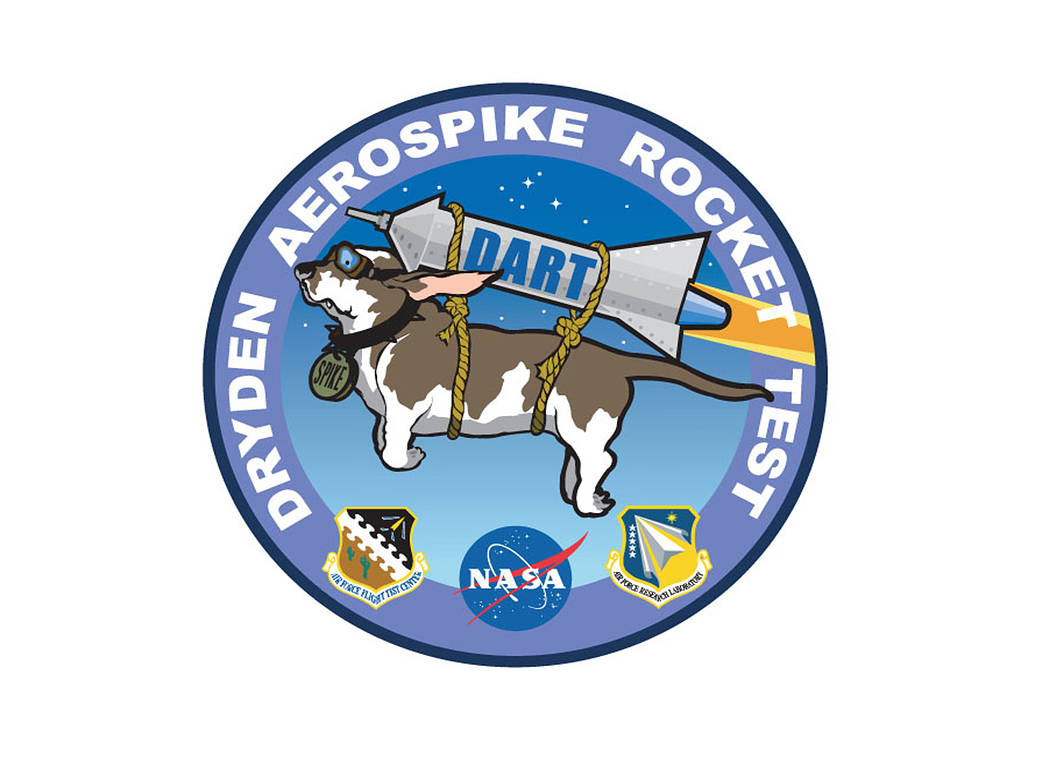 Logo: Dryden Aerospike Rocket Test (DART)