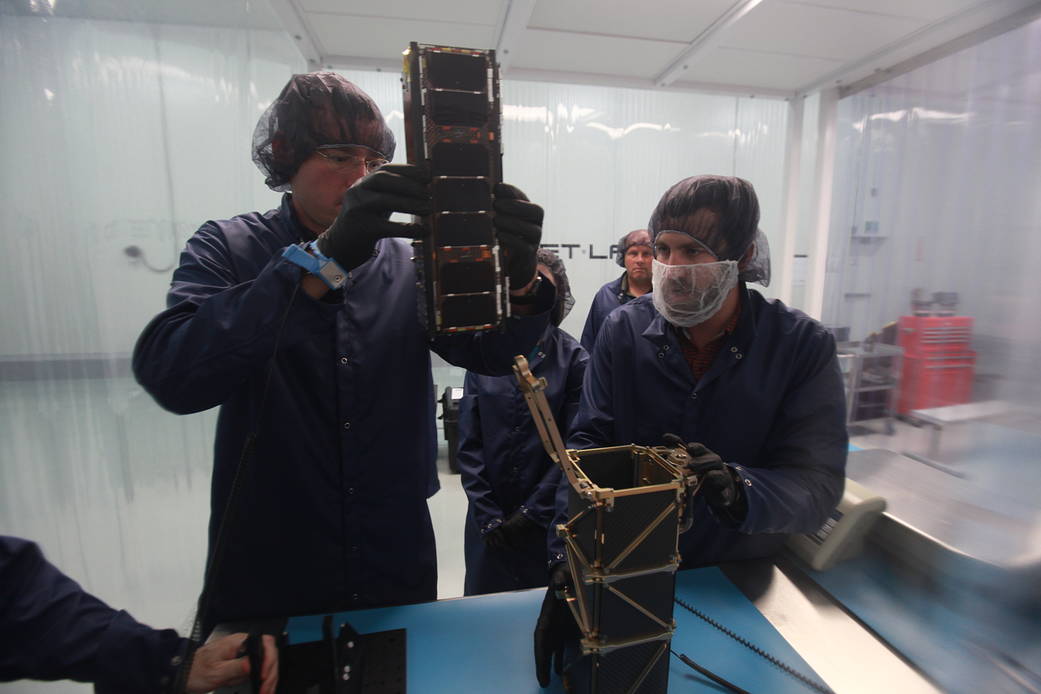 The DaVinci satellite has been constructed with the intent to connect with students worldwide.