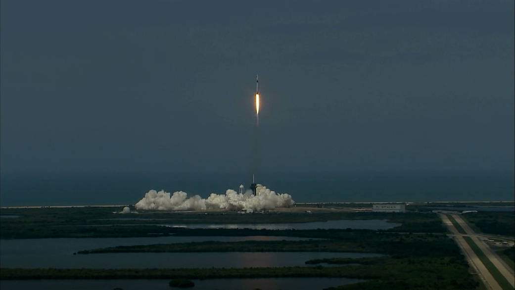 Demo-2 rocket launch