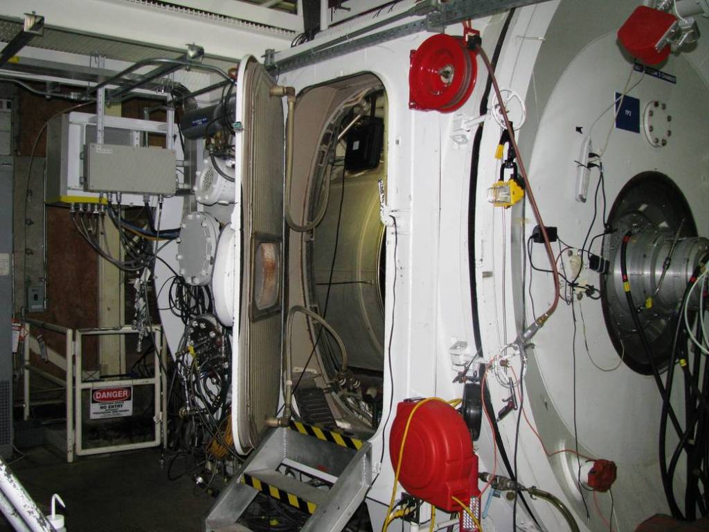 The Vacuum Chamber for Test Position 2 in Building 222