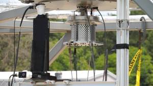 The low-profile diffuser undergoes a round of tests at NASA's Marshall Space Flight Center in Huntsville, Alabama.