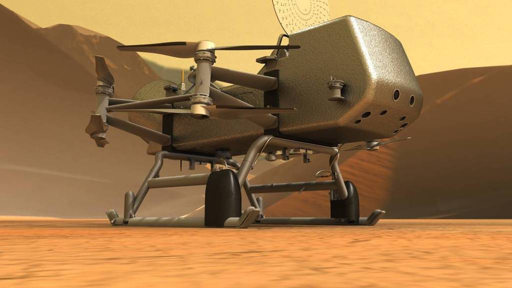 Dragonfly on Titan