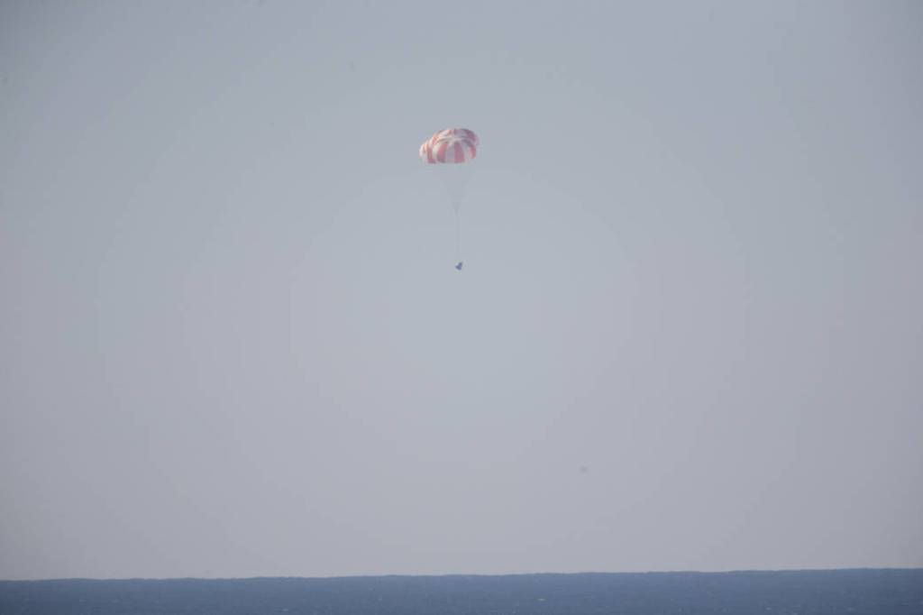 Dragon Parachute Test Successful