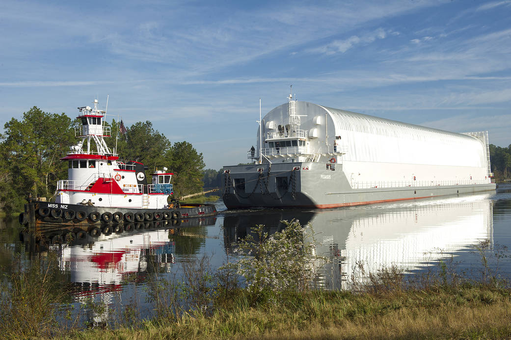 NASA barge Pegasus