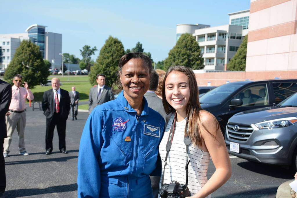 IV&V Facility Renaming Summer College Intern with NASA Astronaut