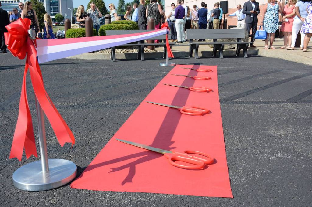 IV&V Facility Renaming Ribbon and Scissors