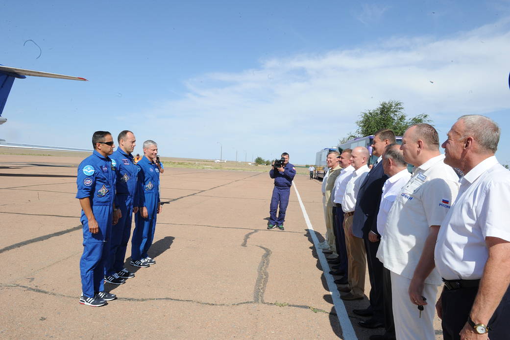 Expedition 53-54 Prime Crew Members 