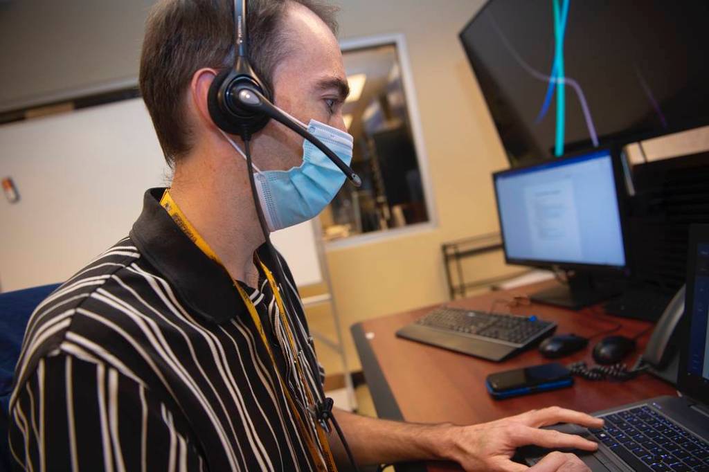 Engineers at NASA’s Stennis Space Center near Bay St. Louis, Mississippi, completed a simulated launch countdown sequence.