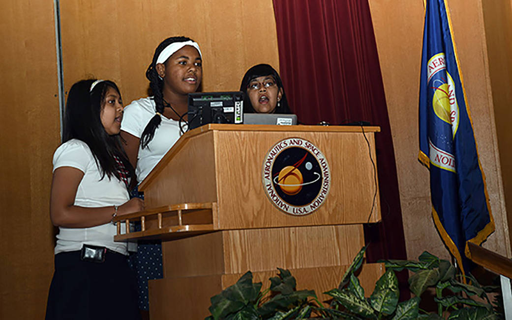 photo of SISTER program activities at NASA Goddard in 2015