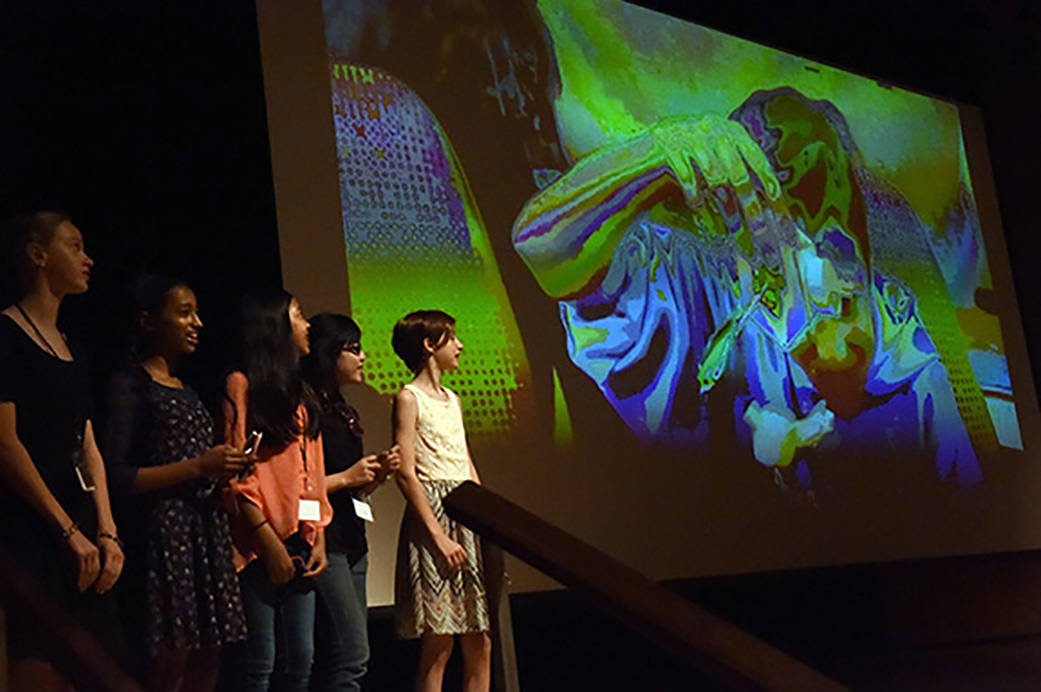 photo of SISTER program activities at NASA Goddard in 2015