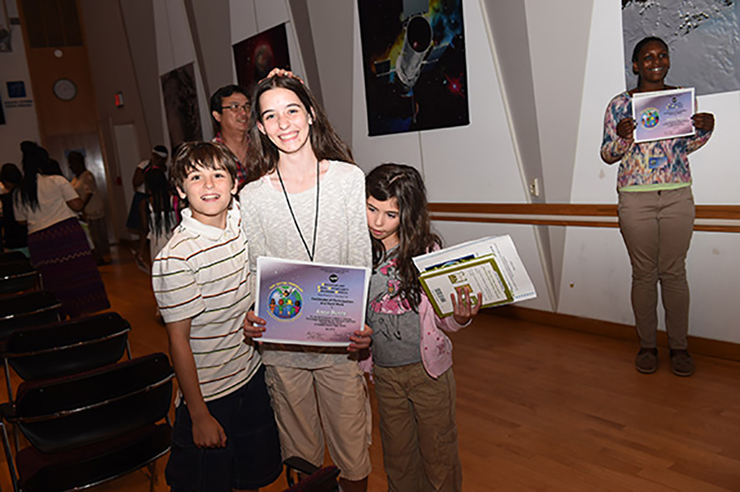 photo of SISTER program activities at NASA Goddard in 2015