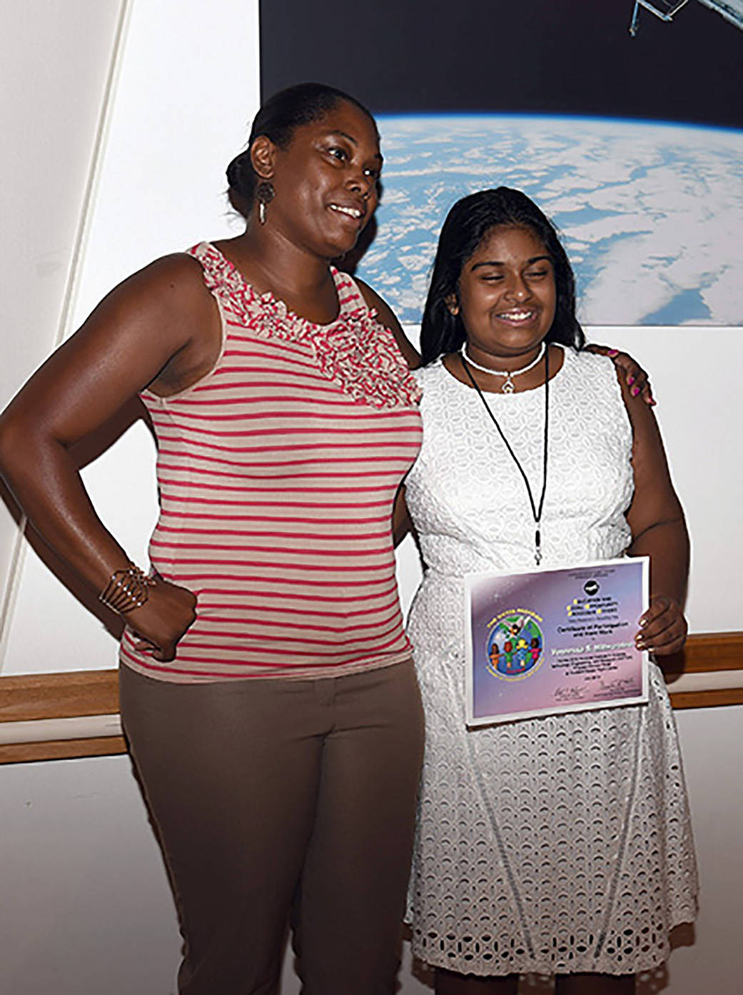photo of SISTER program activities at NASA Goddard in 2015