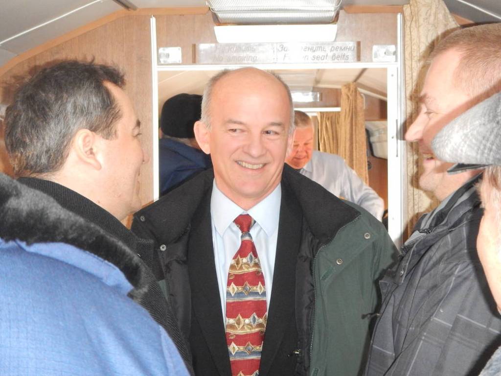 Oleg Skripochka, Jeff Williams and Alexey Ovchinin