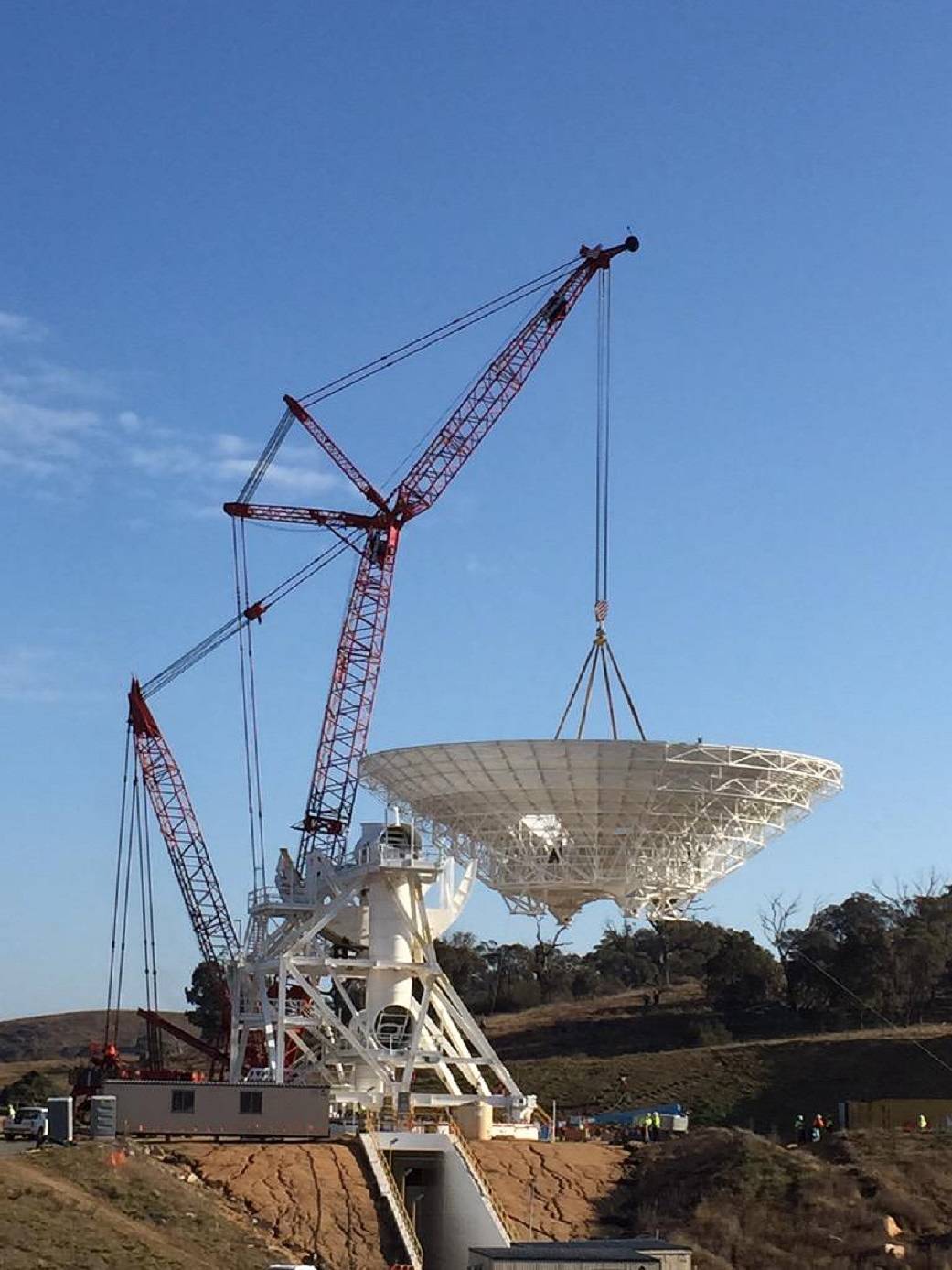 The Big Lift Underway