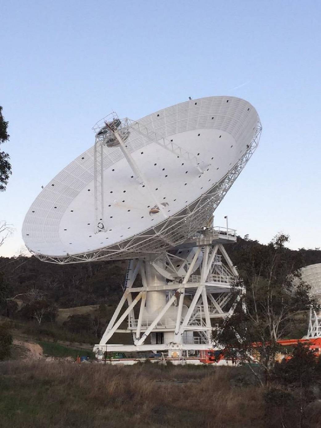 DSS-36’s Reflector Surface is Calibrated.