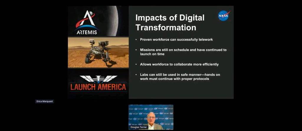 NASA Chief Technologist Douglas Terrier Provides Keynote at WORKTECH20 Virtual Forum