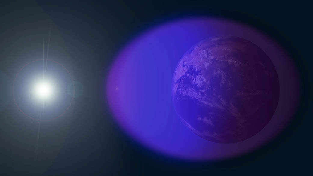 illustration depicting Earth's ionosphere (not to scale)