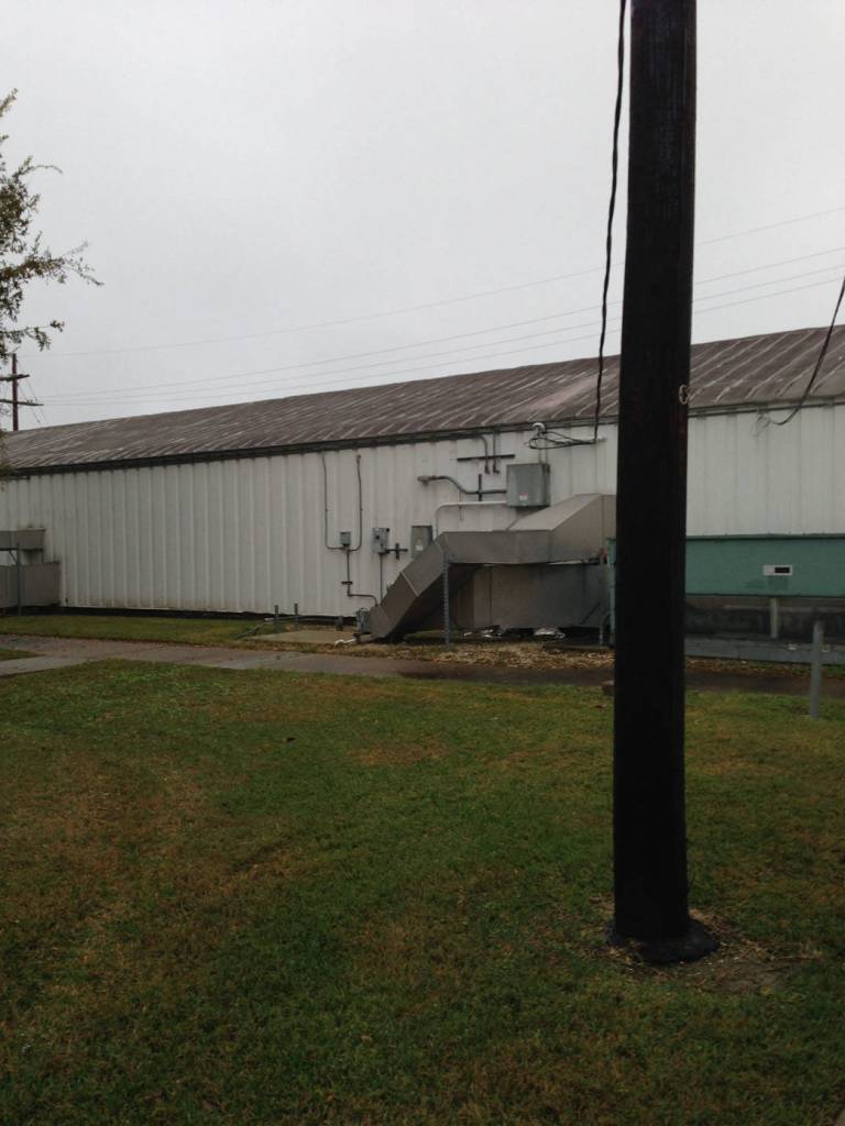 East Portion of Building 226 from the Outdoor Alcove