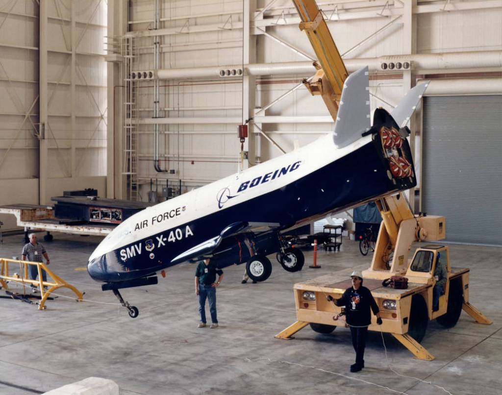 X-40A Arrives at NASA Dryden