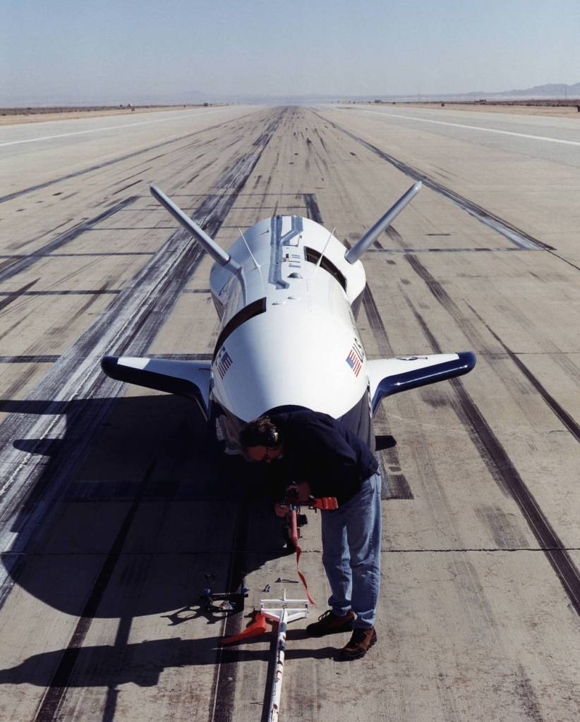 X-40A Unpiloted Glide Flight