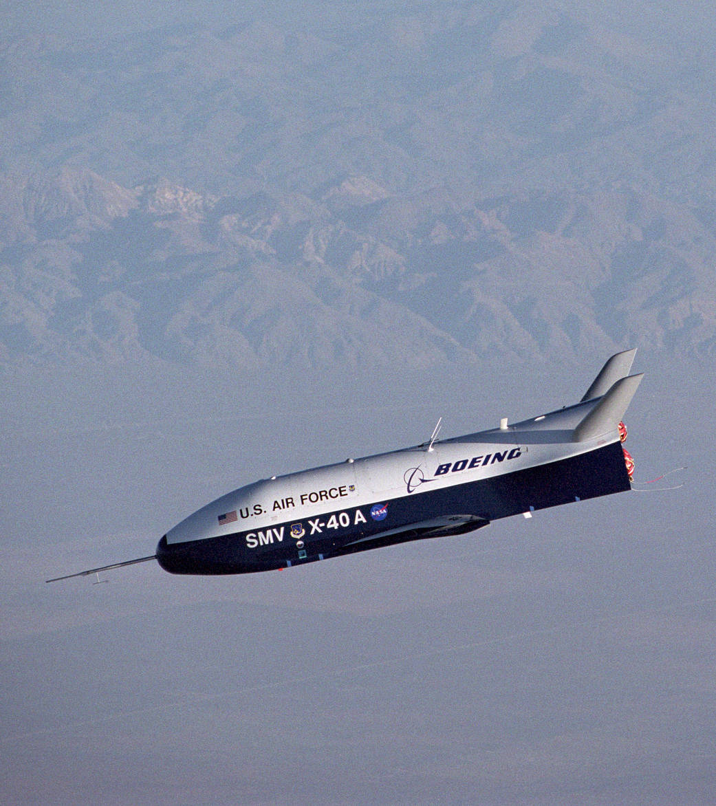 X-40A Free Flight #5. 