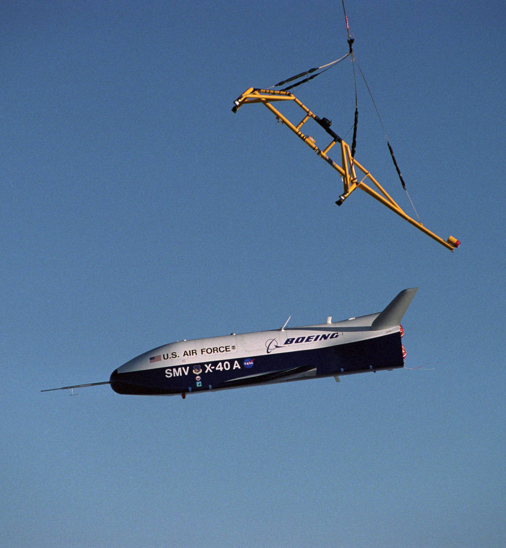 X-40A Free Flight #5. 