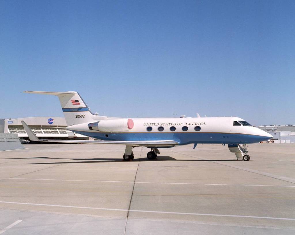 Gulfstream C-20A on Dryden’s Ramp