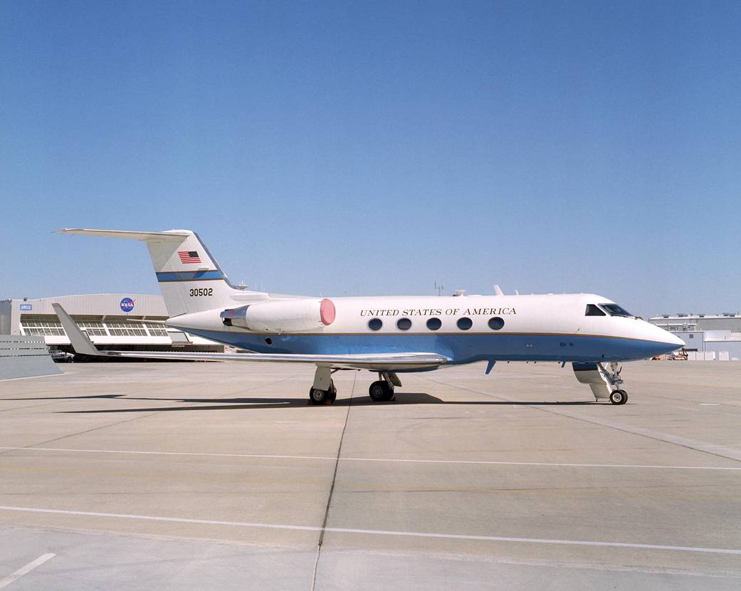Gulfstream C-20A on ramp.