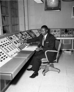 Earnest C. Smith in the Astrionics Laboratory in 1964.