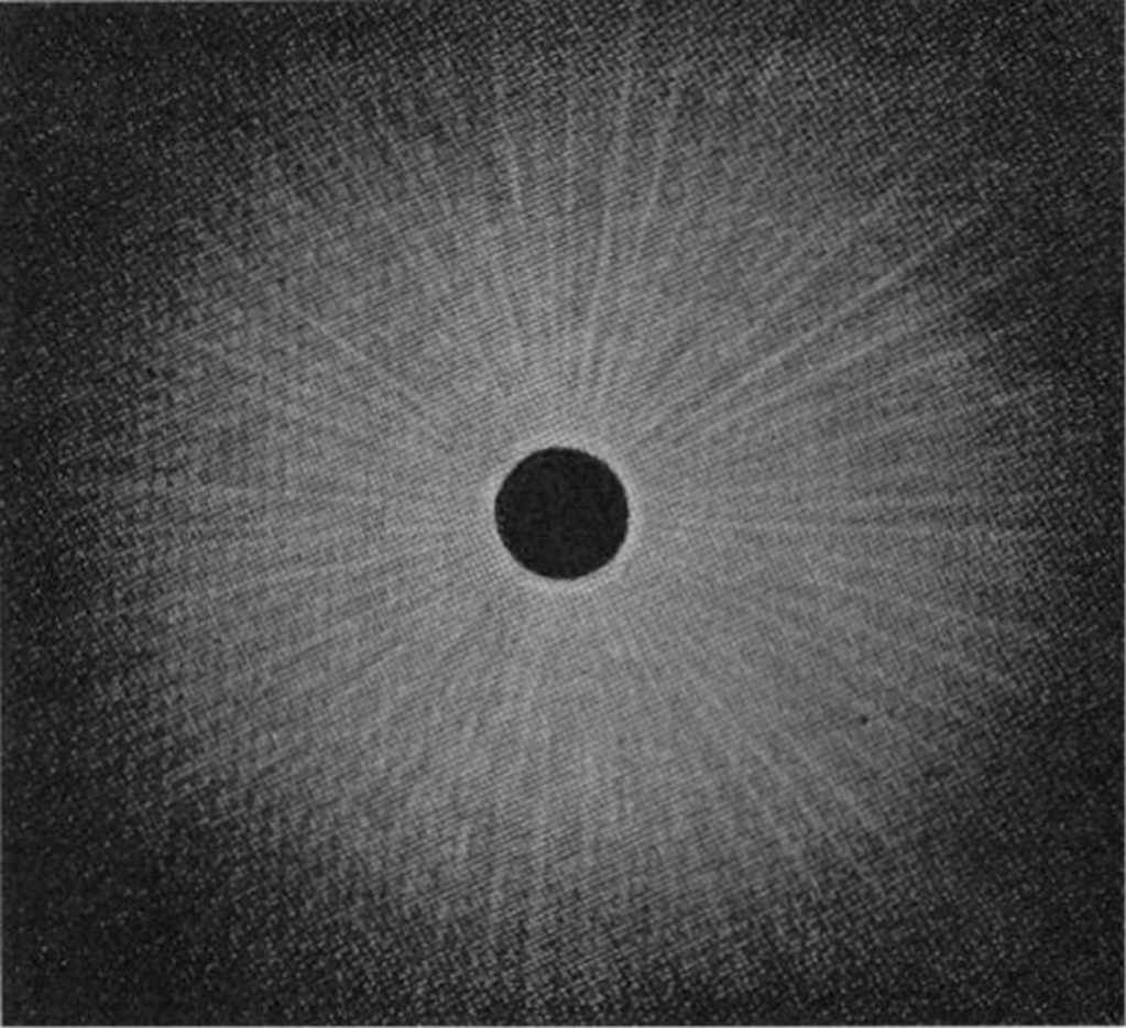 1806 Sketch of Solar Eclipse