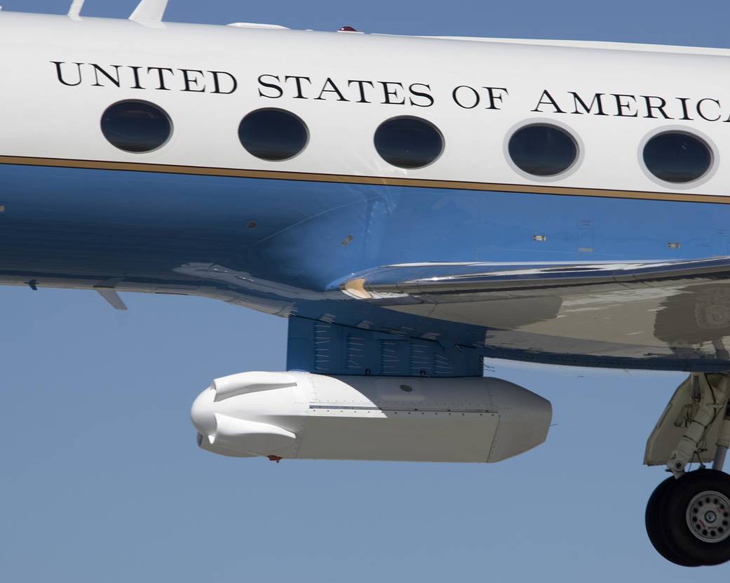 UAVSAR Carried by Gulfstream C-20A