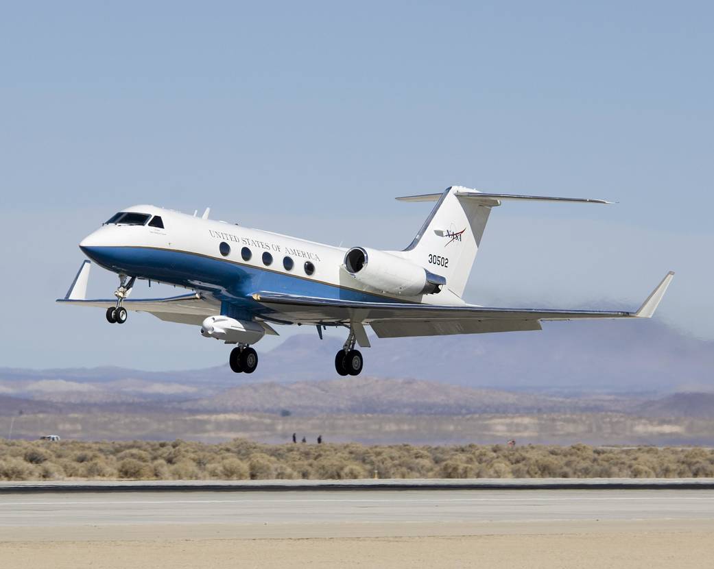 Aerodynamic Testing of UAVSAR Pod on Gulfstream C-20A