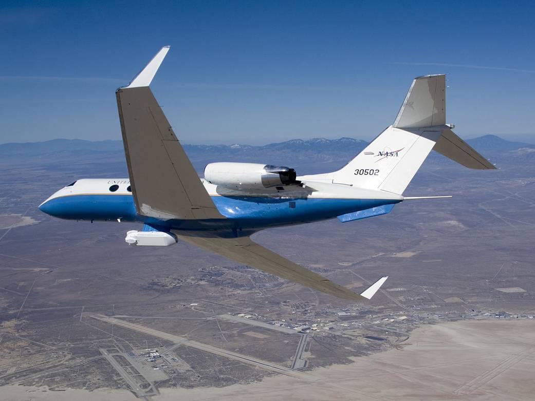 Aerodynamic Clearance Flight of Gulfstream C-20A
