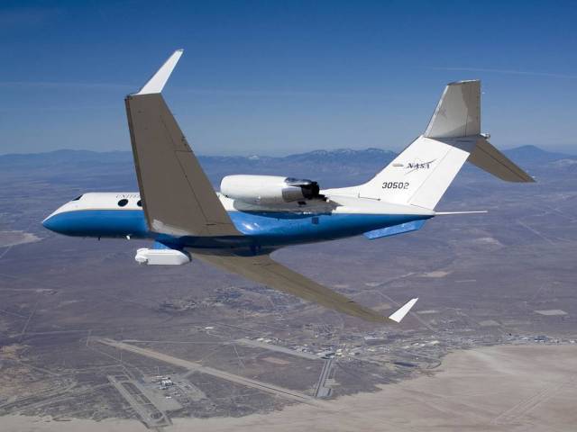 Aerodynamic Clearance Flight of Gulfstream C-20A
