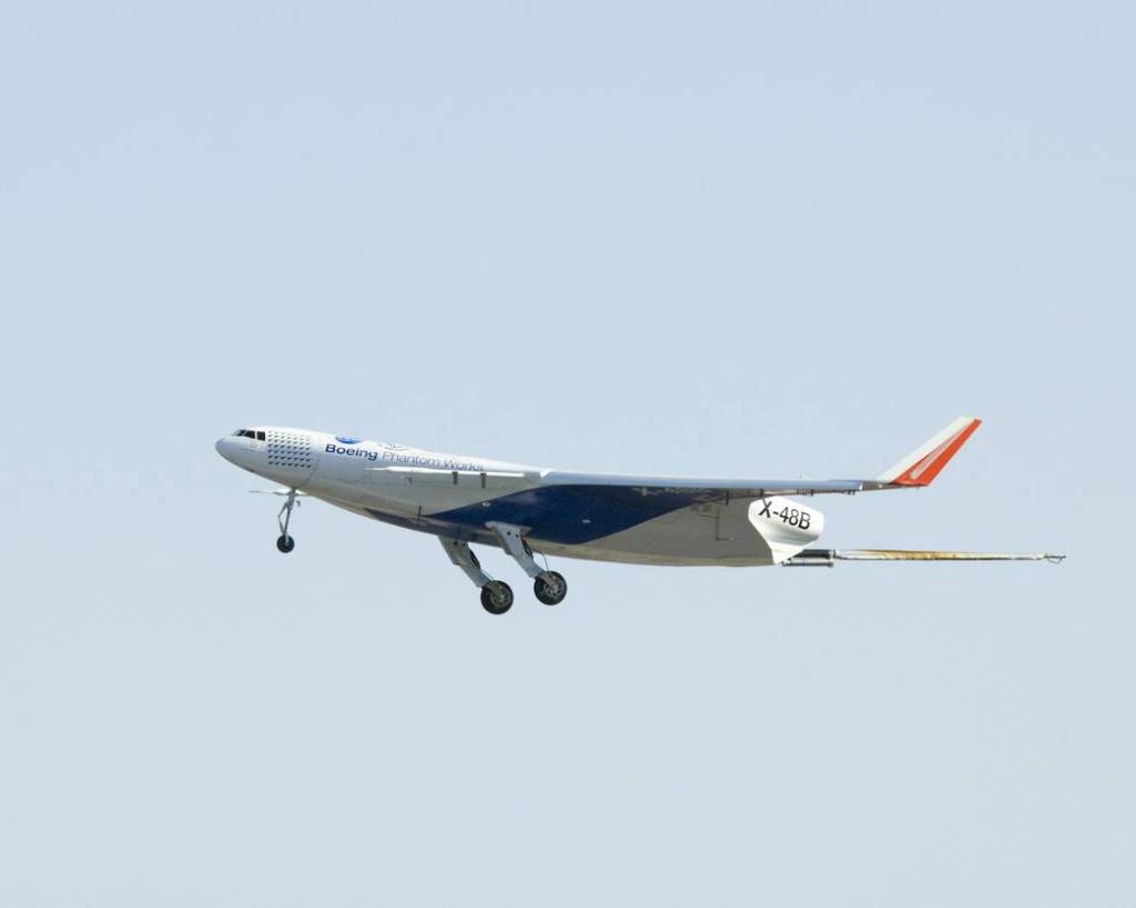 Blended Wing Body Flies 50th Image