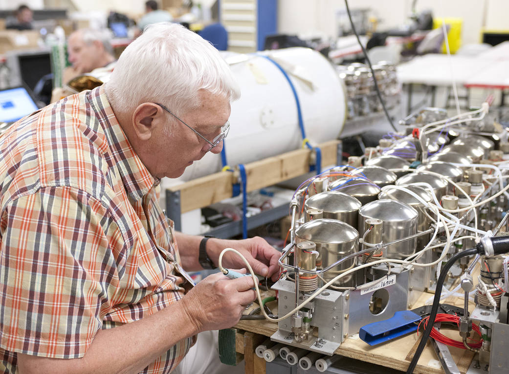 Whole Air Sampler Prepped for SEAC4RS Mission