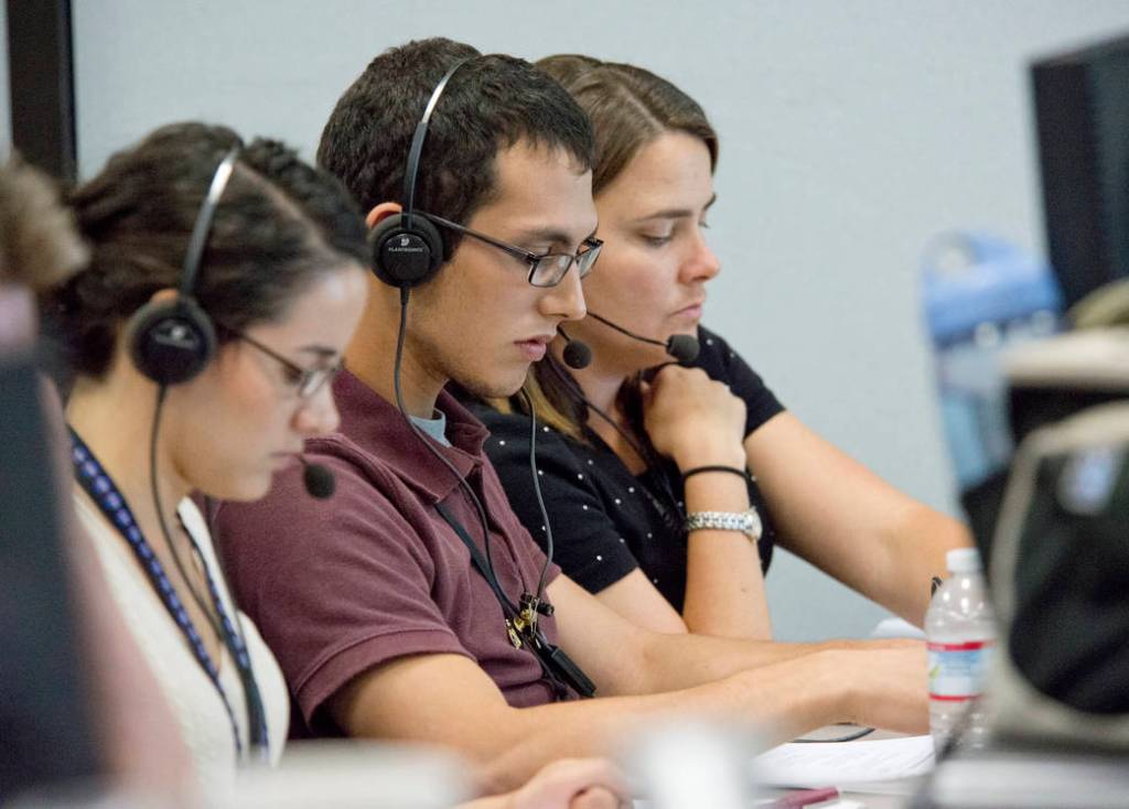 MSFC and AFRC Engineers Monitor LVAC Flight