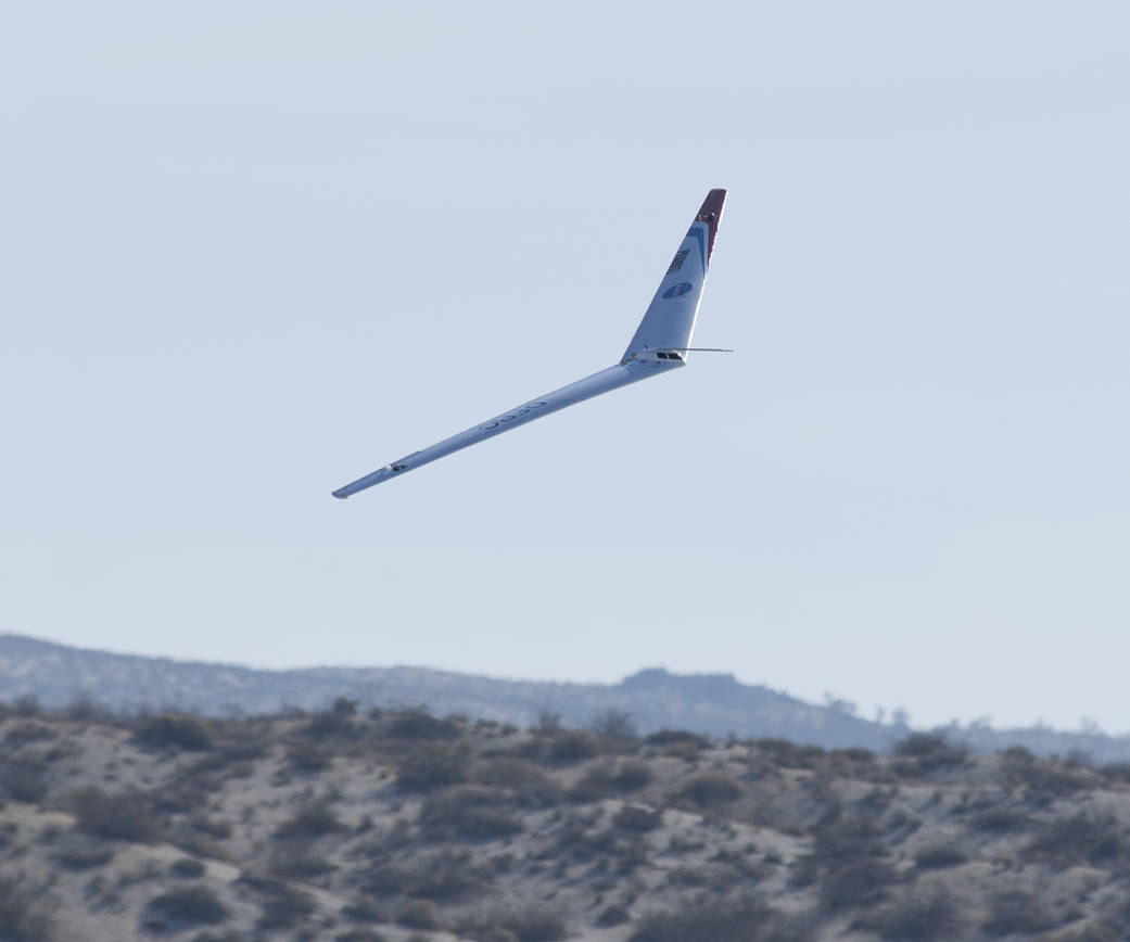 Subscale Flying Wing Model Banks for a Right Turn