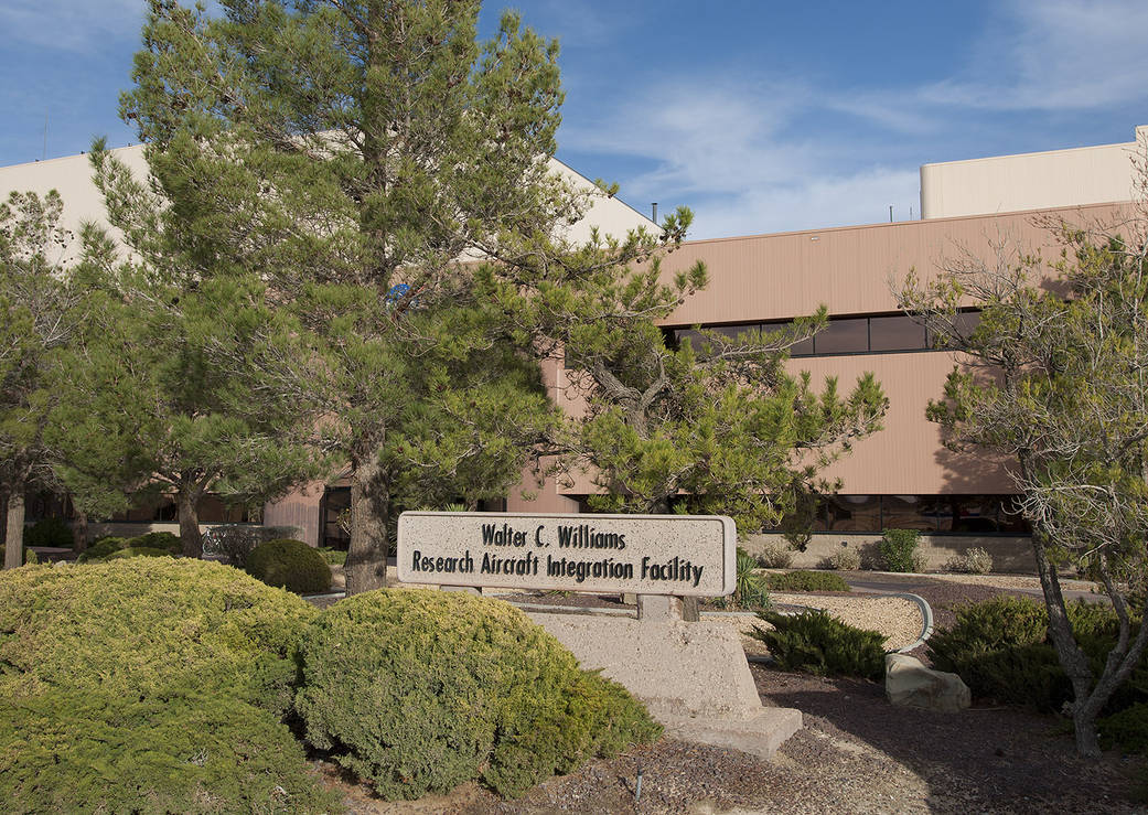 Research Aircraft Integration Facility, north side - 2014