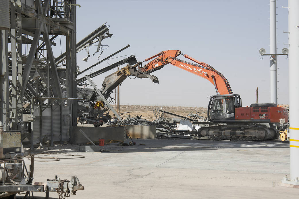Demolition of MDD at Armstrong