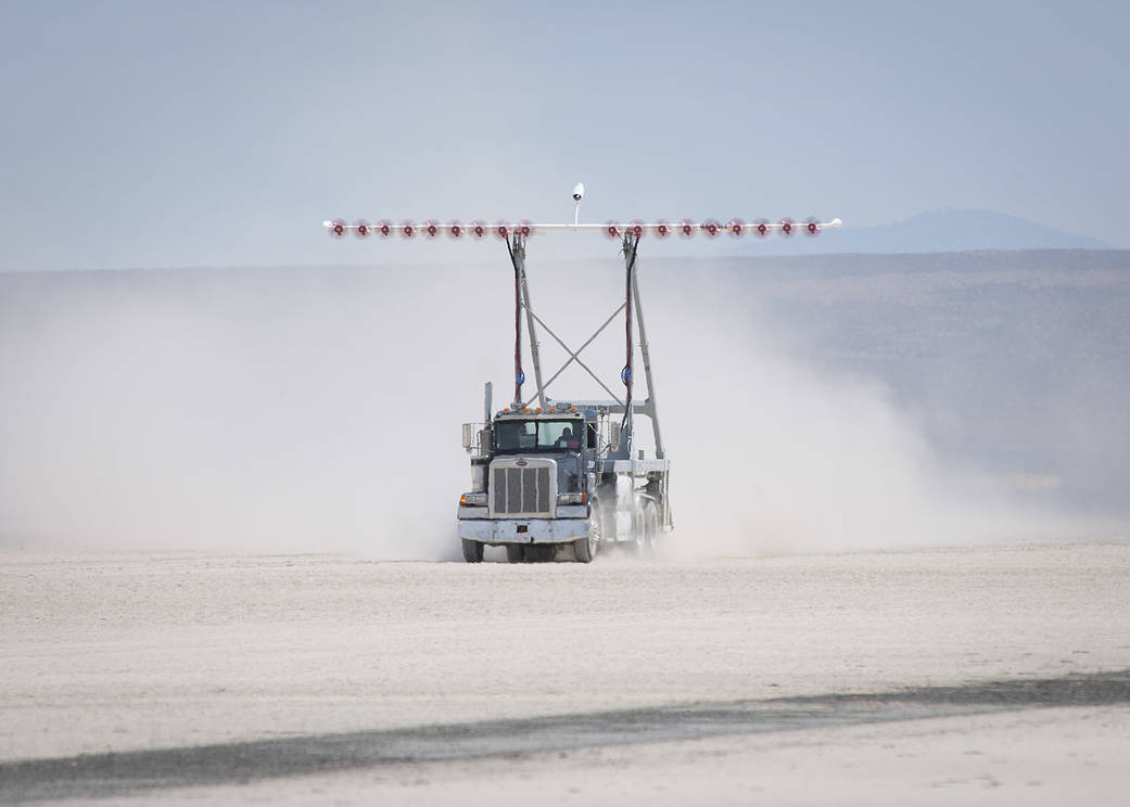 The integrated experimental testbed reached speeds of up to 73 mph.