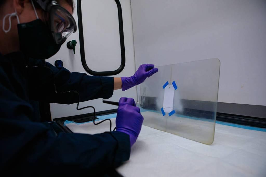 New Solar-Reflective Coating Tested on Electrodynamic Dust Shield