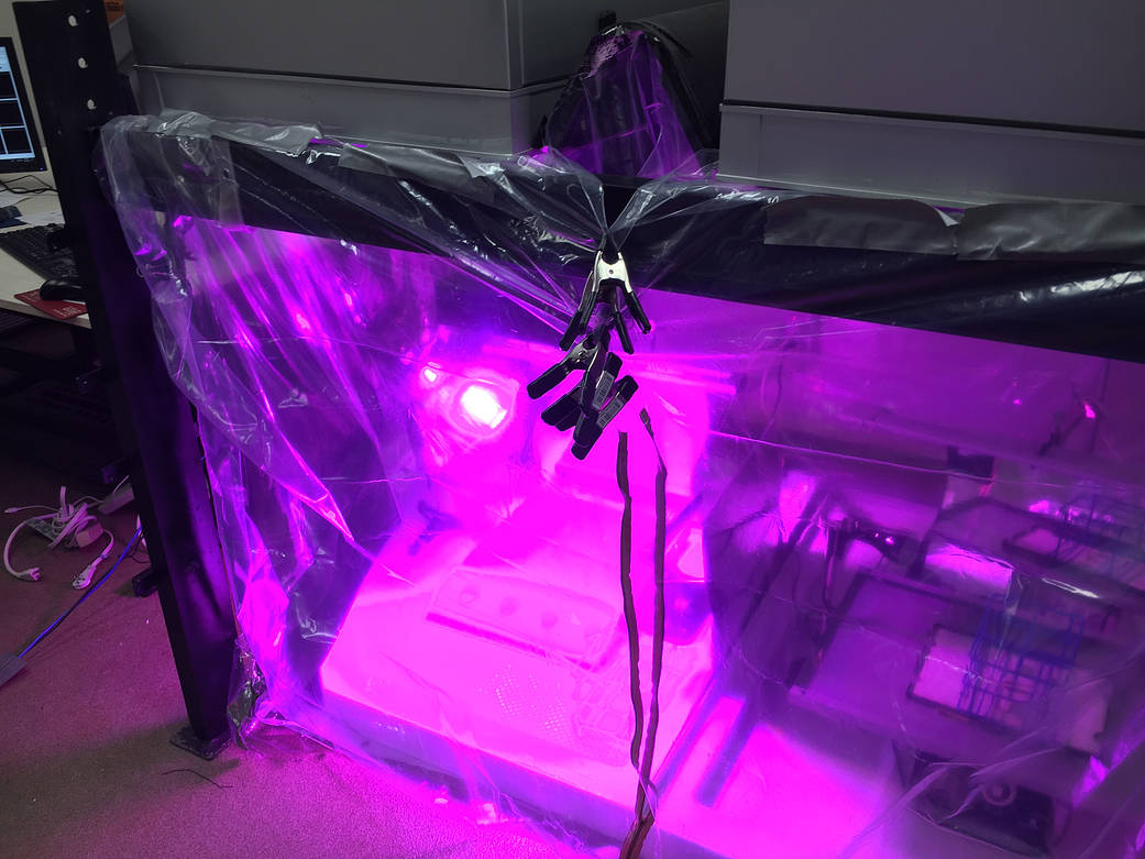 Ground-based growth chamber 