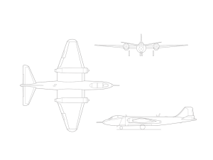 B-57B Illustration