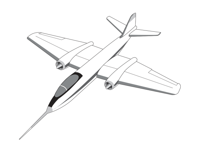 B-57B Illustration