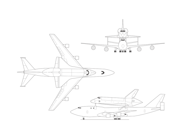 B-747 SCA Illustration