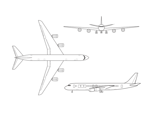 DC-8 Illustration